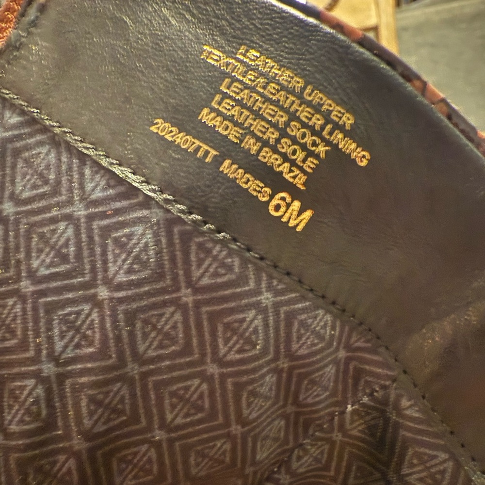 NEW Antonio Melani Snake Patent Leather Standard Tall Dress Boot Size 6 - Picture 13 of 15